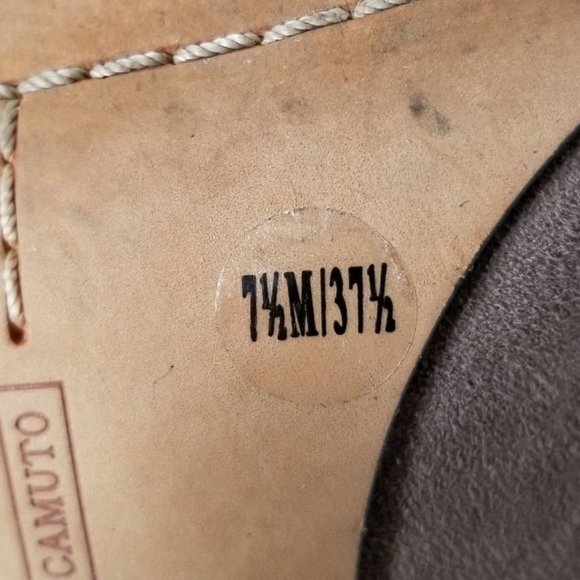 Vince Camuto Neddy Pointy Toe Pump, Brown Suede, Womens Size 7.5 / 37.5 - Picture 12 of 12